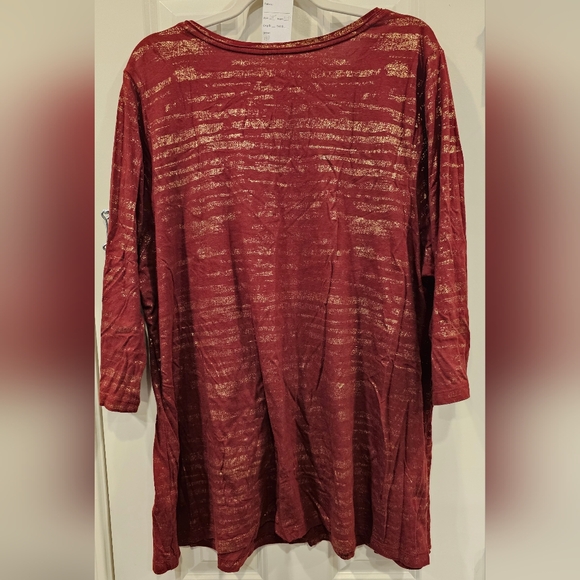 69 - Catherines plus size 1x top - Picture 2 of 6